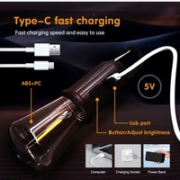 Къмпинг крушка за закачане с USB зареждане