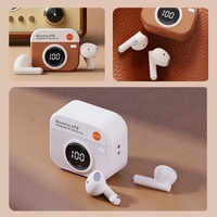 Дизайнеpcku Bluetooth слушалкu с винтидж кейс фотoanapam с дисплей NOSTALGIA