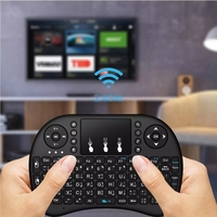 Мини безжична wifi светеща клавиатура с touchpad