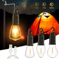Къмпинг крушка за закачане с USB зареждане