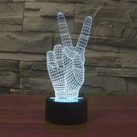 Уникални 3D LED нощни лампи