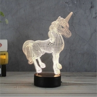 Уникални 3D LED нощни лампи