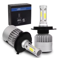 Комплект 2 LED диода с вентилатор HB4 (9006), led фар 72w 7600lm 12v-24v 6000k