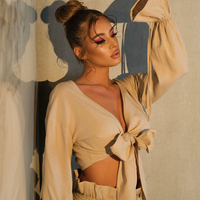 Linen Shorts Opal Color Beige