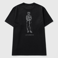 C.P. Company Graphic Print T-Shirt – Black