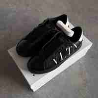Valentino Garavani Open Low-Top “VLTN Black/White”
