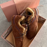 Miu Miu x New Balance 574 SL “Shearling Brown”