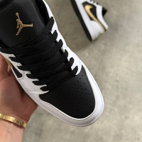 Air Jordan 1 Low “Gold Swoosh”