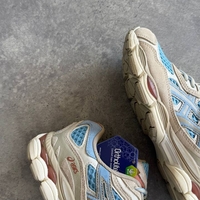 ASICS Gel‑NYC “Harbor Blue / Wood Crepe”