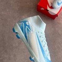 Nike Zoom Mercurial Superfly 9 Pro FG Firm Ground High-Top Blue