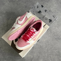 TRAVIS SCOTT X AIR JORDAN 1 AJ1 LOW - SHY PINK