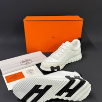 Hermès Bouncing Sneaker „Graphic Mesh & Suede Goatskin“