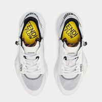 Fendi by Marc Jacobs - Flow Nylon White Low Top Sneakers