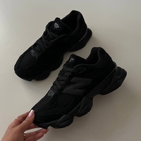 New Balance 9060 “Triple Black Suede”