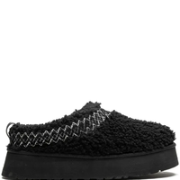 UGG Tazz Fluffy Braided Slippers “Black”