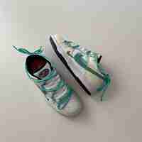 DUNK LOW ‘MULTIPLE AQUA SWOOSHES’ SAIL BLACK