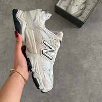 New Balance 9060 'White Black Metallic Silver'
