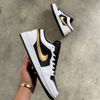 Air Jordan 1 Low “Gold Swoosh”