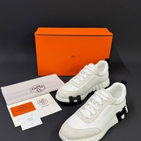 Hermès Bouncing Sneaker „Graphic Mesh & Suede Goatskin“