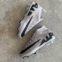 Nike Zoom Mercurial Superfly 9 Pro FG Firm Ground High-Top Grey