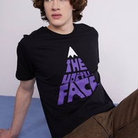 The North Face Graphic T-Shirt – Black / Purple