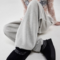 UGG Tazz Fluffy Braided Slippers “Black”