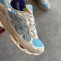 ASICS Gel‑NYC “Harbor Blue / Wood Crepe”