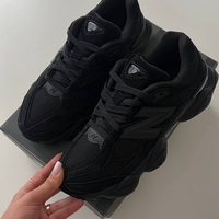 New Balance 9060 “Triple Black Suede”