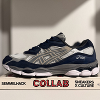 Gel NYC White Navy