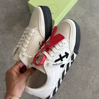 Off-White Canvas Low-Top “White”
