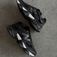 New Balance 9060 Shoe Palace Black Silver