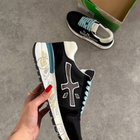 Premiata Mick Suede Leather Sneakers