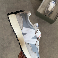 New Balance 327 Grey White