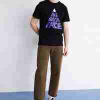 The North Face Graphic T-Shirt – Black / Purple