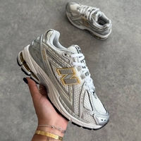 New Balance 1906R White Silver Metallic Gold