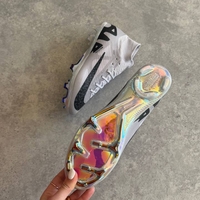 Nike Zoom Mercurial Superfly 9 Pro FG Firm Ground High-Top Grey