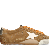 Golden Goose Ball Star Suede – Brown / White Star