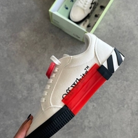 Off-White Canvas Low-Top “White”