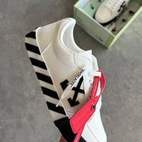 Off-White Canvas Low-Top “White”