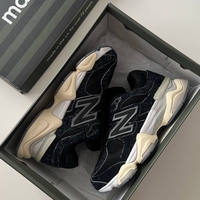 New Balance 9060  SEA SALT BLACK “SUEDE”