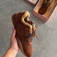 Miu Miu x New Balance 574 SL “Shearling Brown”