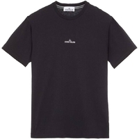 Stone Island Compass Logo T-Shirt – Black