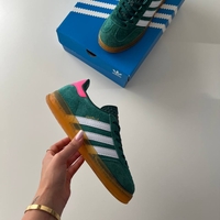Adidas Gazelle Green Pink