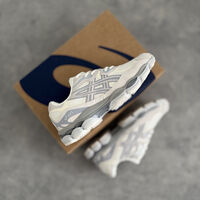 Gel NYC Running White Grey