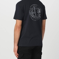 Stone Island Compass Logo T-Shirt – Black