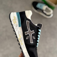 Premiata Mick Suede Leather Sneakers