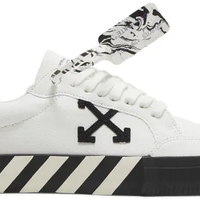 Off-White Canvas Low-Top “White”