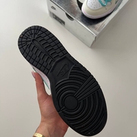 DUNK LOW ‘MULTIPLE AQUA SWOOSHES’ SAIL BLACK
