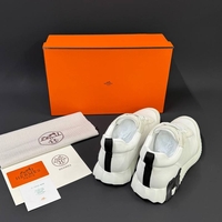 Hermès Bouncing Sneaker „Graphic Mesh & Suede Goatskin“