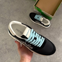 Premiata Mick Suede Leather Sneakers